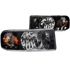 Anzo Crystal Headlights Black W/ Led For Dodge Ram 111205 New. Price: $262.19.