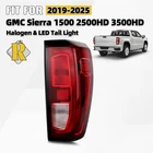 For 2019-2026 Gmc Sierra 1500 2500 Hd 3500 Halogen Tail Light Right Passenger New. Price: $75.99.