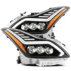 For 08-13 G37 14-15 Q60 Jet Black Alpharex Nova G2 Led Headlights Headlamps New. Price: $1100.00.