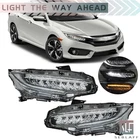 Fit For Honda Civic 2016-2021 Full Led Headlight Assembly Clear Lens Left+right New. Price: $204.03.