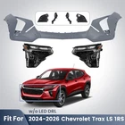 For 2024 2025 2026 Chevrolet Trax Ls 1RS Front Bumper Cover W/ Headlights Kit New. Price: $269.99.