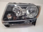 2012 - 2017 Jeep Compass Driver Headlight Classic Style Halogen Black Bezel Used. Price: $124.86.