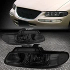 For 96-99 Caravan Voyager Oe Style Smoked Clear Corner Projector Headlight Lamps New. Price: $81.82.