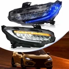 Vland Led Projector Headlights For 2016-2021 Honda Civic Sequential Signals Pair New. Price: $233.63.