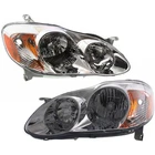 For 2003-2004 Toyota Corolla Headlight Assembly Driver And Passenger Side Pair New. Price: $155.07.
