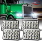 4PCS Led Headlights 4X6" For Kenworth T800 T400 T600 W900B W900L CLASSIC120/132 New. Price: $39.79.