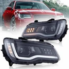 Vland Head Lights For 2011-2023 Chrysler 300 Led Front Lamps W/startup Animation New. Price: $303.74.