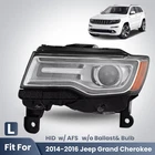 For 2014-2016 Jeep Grand Cherokee Hid Headlight W/afs Projector Left Driver Side New. Price: $219.99.