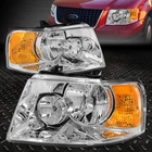 03-06 Ford Expedition Chrome Housing Amber Corner Headlight Replacement Lamp New. Price: $75.55.