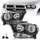 For 2011 2012 2013 Dodge Durango Halogen Headlights Driver & Passenger Assembly New. Price: $134.99.