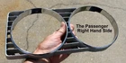 Oem 1966 Lincoln Continental Passenger Right Front Chrome Headlight Bezel Used. Price: $99.99.