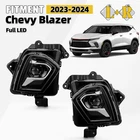 Led Headlight For 2023-2024 Chevy Blazer With Black Housing Left+right Pair New. Price: $171.99.