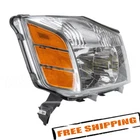 Tyc 20-6519-00-9 Right Headlight Assembly For 2004-2007 Nissan Titan New. Price: $143.25.