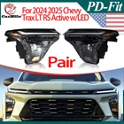 For 2024 2025 Chevy Trax Lt Rs Active W/led Drl Projector Headlight Left+right New. Price: $339.95.