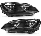 For Volkswagen Golf 2015-17 Projector Led Drl Headlights Assembly Pair Headlamps New. Price: $315.99.