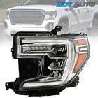 For Gmc Sierra 1500 2019-2022 W/ Led Turn Signal Headlight Assembly Driver Left New. Price: $143.99.