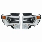 Lablt Projector Headlights Headlamp Assy 2013-2014 Ford F150 Hid Chrome Pair New. Price: $394.86.