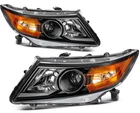 Fits 2011-2017 Honda Odyssey 3.5L Halogon Headlights Assembly Pair Black Housing New. Price: $180.03.