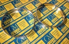 1956-1957 Buick Cadillac Oldsmobile Pontiac Headlight Bulb Retaining Rings (pair New. Price: $55.00.
