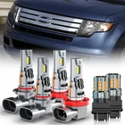 Ford Edge Sel 2007-2010 Led Headlight Hi/lo + Turn Signal Bulbs Kit New. Price: $59.99.