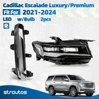 For 2021-2024 Cadillac Escalade Luxury Passenger Led Headlight & Fog Lamp 2PCS New. Price: $352.00.