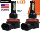 Enjoyakom H11 H9 H8 3570 Fog Light Bulbs 6000LM 6000K Bright White 2PC New. Price: $9.95.