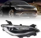 Halogen Headlight Compatible With Chrysler 200/200C 2015 2016 2017 W/led Drl New. Price: $305.99.