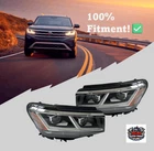 Pair Of Headlight For Vw Volkswagen Atlas 2020 2021 2022 2023 Driver&passenger Used. Price: $450.00.