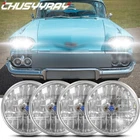 For Chevy Impala 1958-1976 5.75" 5-3/4" Halogen Headlights Hi/lo Beam 4PCS New. Price: $74.99.