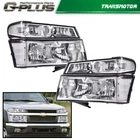 Fit For 04-12 Chevy Colorado Gmc Canyon Clear/chrome Headlights Bumper Lamps New. Price: $109.73.