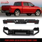 For 2009-2018 Dodge Ram 1500 Front/rear Bumper W/led Lights Heavy Black Steel New. Price: $459.99.