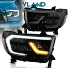 Led Reflector Headlights For Toyota Tundra 07-13 Sequoia 08-20 W/sequential Turn New. Price: $599.99.