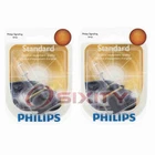 2 Pc Philips Parking Light Bulbs For Buick Regal 1993-1995 Electrical Ob New. Price: $18.36.