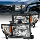 For 2006-2014 Honda Ridgeline Black Amber Headlights Assembly Pair 06-14 New. Price: $68.99.