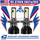 Shyfrult H4 Led Headlight Bulb Conversion Kit High Low Beam Lamp 6000K White New. Price: $21.88.