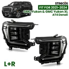 Full Led Headlight For 2021-2024 Gmc Yukon Xl Black Left+right Pair W/ Bulb New. Price: $288.99.