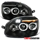 Fit 2006 2007 2008 Vw Golf MK5 Rabbit Jetta Black Led Halo Projector Headlights New. Price: $173.99.