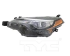 Tyc Nsf Left Side Halogen Headlight For Toyota Corolla W/ Led Drl 2017-2018 New. Price: $199.00.