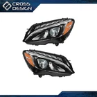 Fits 2015 2016 2017 2018 Mercedes Benz Class W205 Front Led Headlight Set New. Price: $183.58.