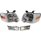 Headlight Assembly Kit Compatible With 2006-2010 Ford Explorer New. Price: $533.65.