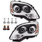 For Gmc Acadia 2007-2012 Projector Headlights Headlamps W/bulbs Left+right Clear New. Price: $103.50.