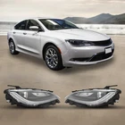 For 2015-16 Chrysler 200 Xenon/hid Headlight Headlamps W/led Drl Left/right Side New. Price: $224.79.