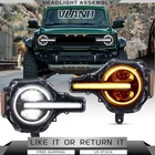 Vland Full Led Headlights Ford Bronco 2021-2026 W/drl White&amber Projector New. Price: $564.99.