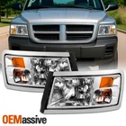 For 2008-2011 Dodge Dakota Pickup Halogen Headlights Lamps Left + Right New. Price: $124.99.