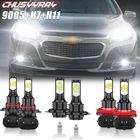 For Chevy Malibu 2013-2015 White Led Headlight High Low Fog Bulb Combo Set New. Price: $39.99.