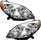 Depo Headlight Set For 2003-2008 Toyota Matrix Driver & Passenger Side TO2502140 New. Price: $193.03.