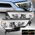 Fit 14-20 4RUNNER Switchback Drl/sequential Signal Projector Headlights Chrome New. Price: $480.00.