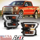 Pair Led Projector Headlights 2015 2016 2017 Ford F150 Driving Drl Headlamps New. Price: $245.99.