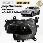 For 2014-2018 Jeep Cherokee Hid/xenon Headlight Headlamp Left Driver Side New. Price: $92.99.