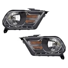 Ford Mustang 10-14 Headlight Set Driver & Passenger Side Replacement New. Price: $246.87.
